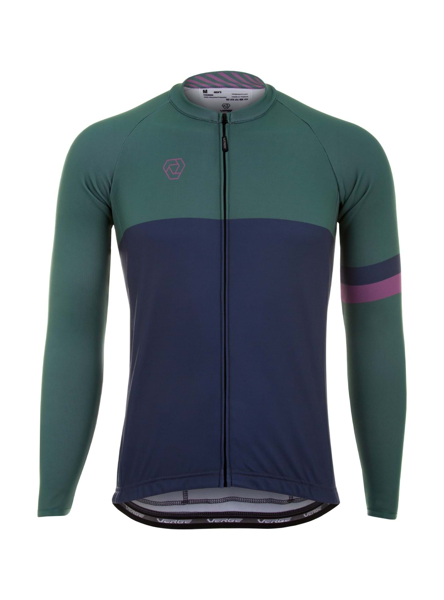 Verge Sport Thermal Men's Cycling Jersey Long Sleeve Team Wear